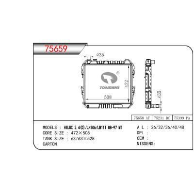 适用于TOYOTA HILUX 2.4(D)/LN106/LN111