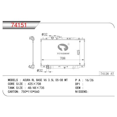 适用于HONDA ACURA RL BASE V6 3.5L