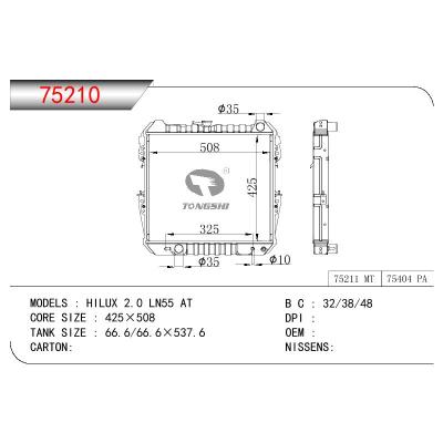 适用于TOYOTA HILUX 2.0 LN55