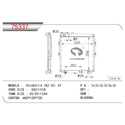 适用于TOYOTA HILUX4×4 IKZ