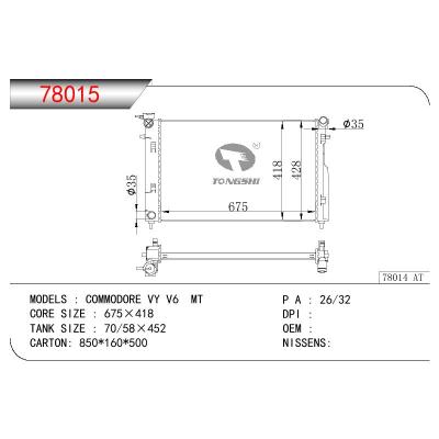 适用于FORD COMMODORE VY V6