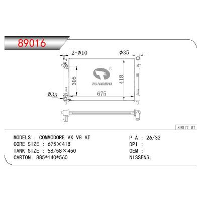 适用于HONDEN COMMODORE VX V8