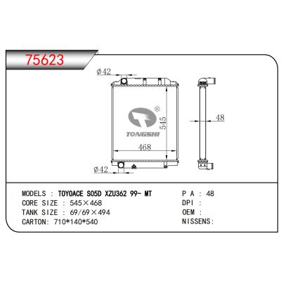 适用于TOYOACE SO5D XZU362 99- MT散热器