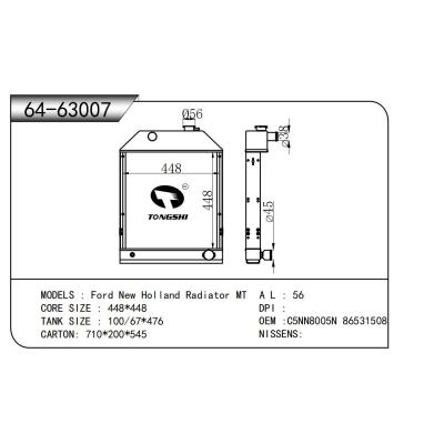 适用于  Ford福特 New Holland Radiator MT  散热器