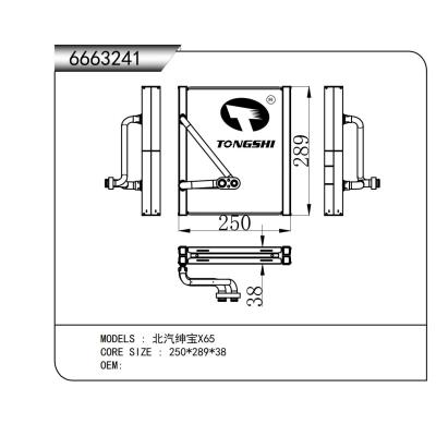 适用于 北汽绅宝X65  蒸发器